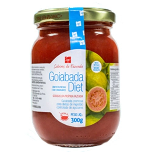 Goiabada Diet Sabor Da Fazenda Pote 300g