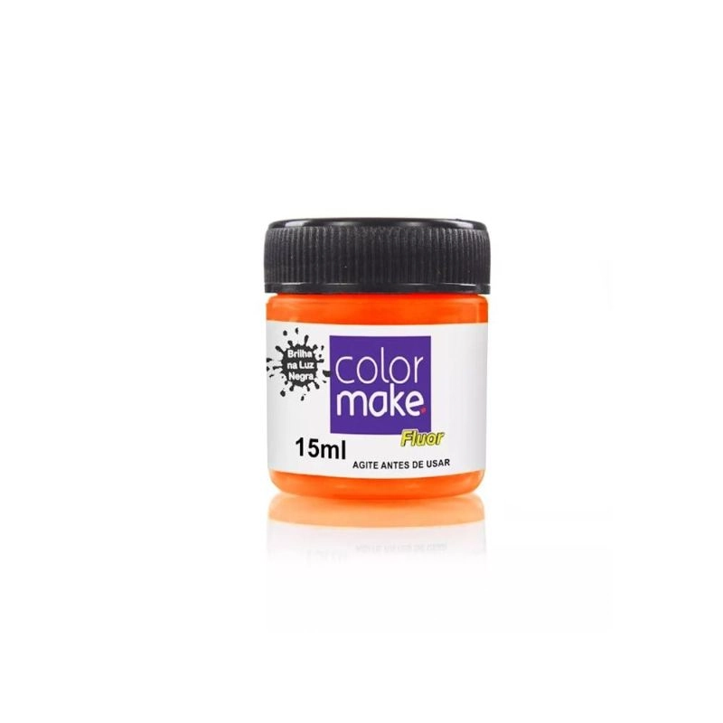 Tinta Fluor 15ml Laranja