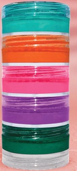 Tinta Maquiagem p/ Pele Color Make Cremosa 5 Cores Neon Fluorecentes