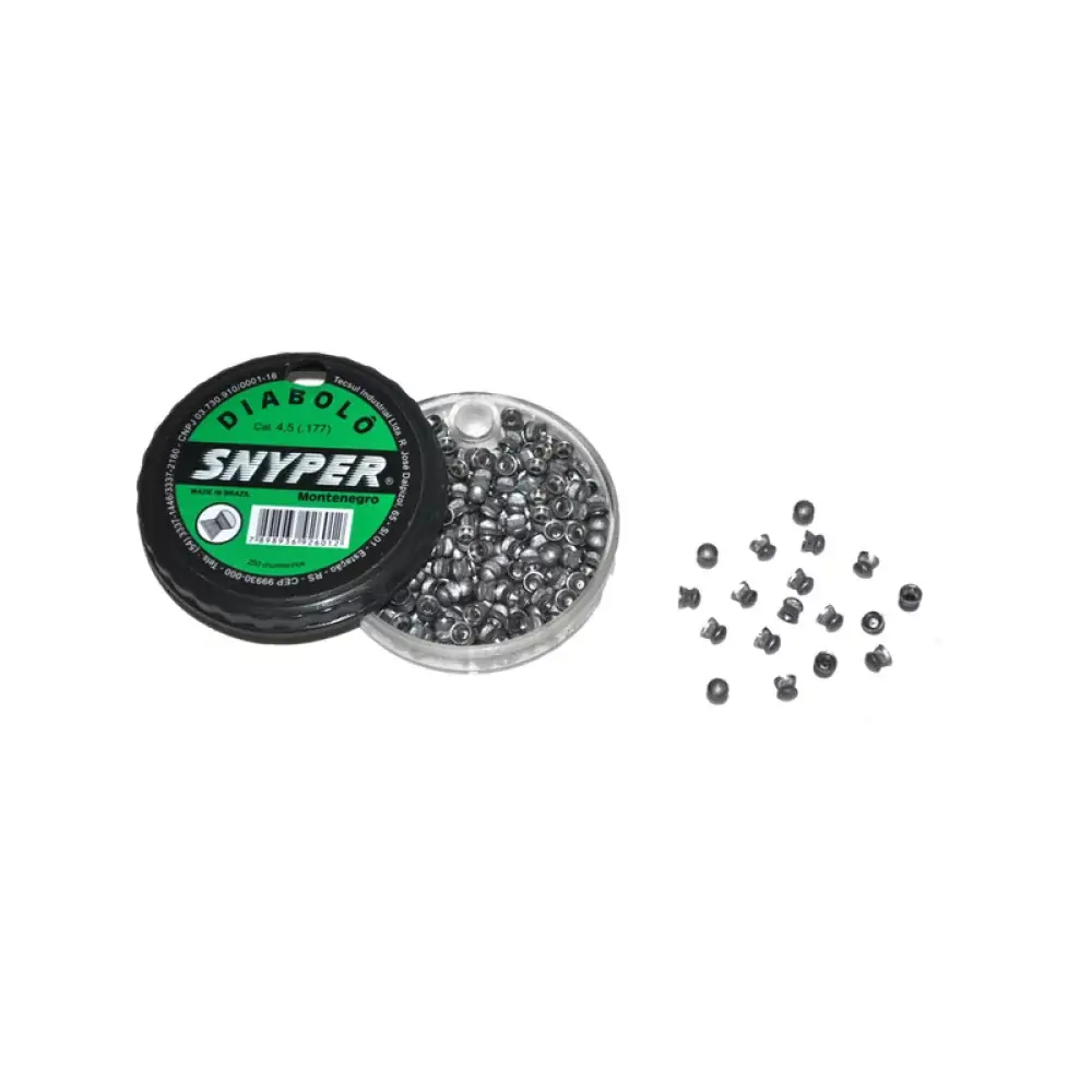 Chumbinho Espingarda Pressao Snyper Diab. 45 C/250