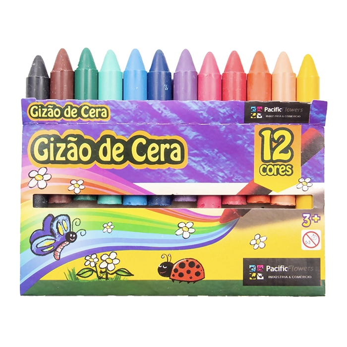 Gizao De Cera 12 Cores