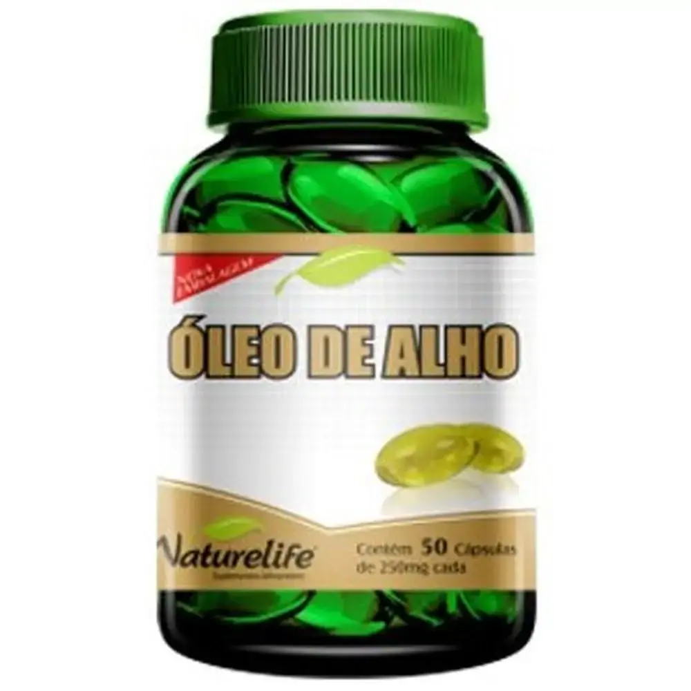 Oleo De Alho 50 Cápsulas Naturelife Similar