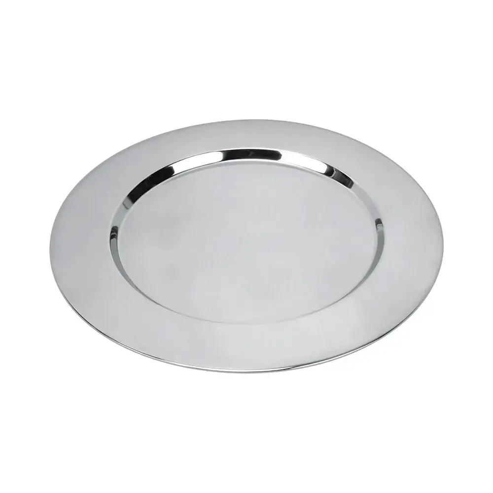 Prato Inox P/ Pudim 33cm Rf 556