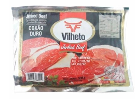 Jerked Beef Vilheto Coxao Duro 500g