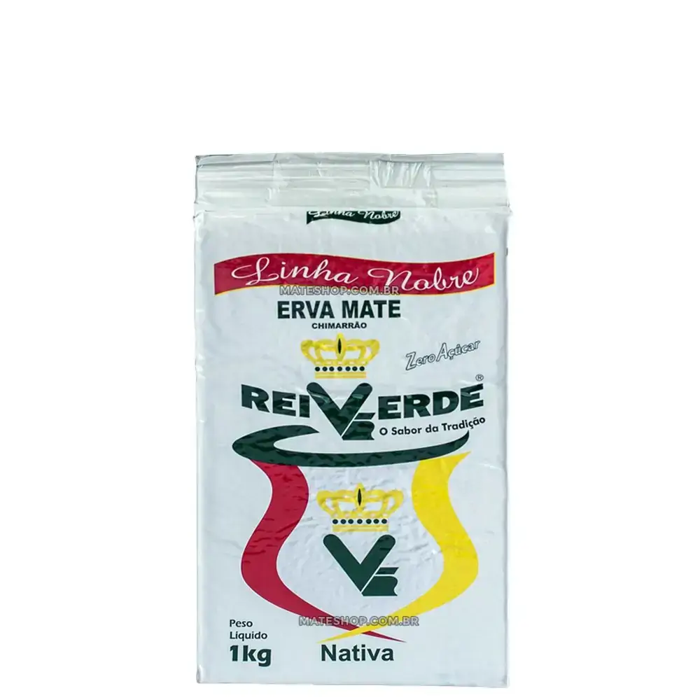 Erva Mate Rei Verde 1kg Nativa A Vacuo