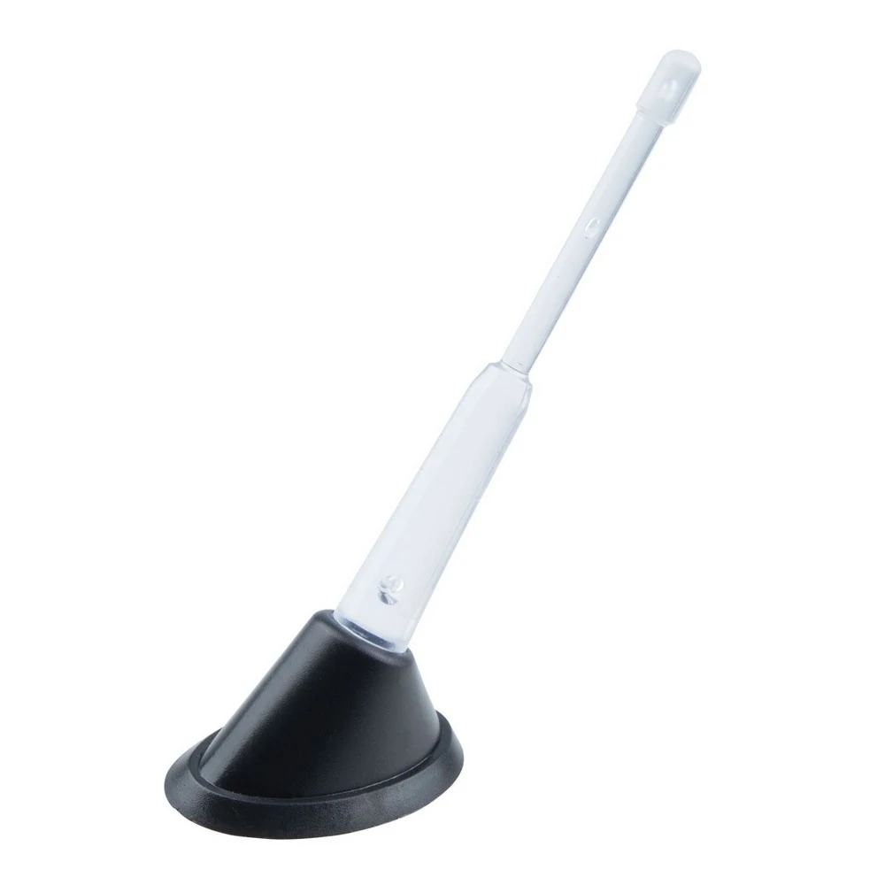 Antena Decorativa Universal Iluminada com Led Azul - SHEK PARTS 01015