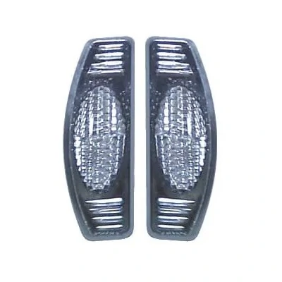 Protetor de Porta Luminoso Oval Simples Base Cromada Cristal - SHEK PARTS 05004