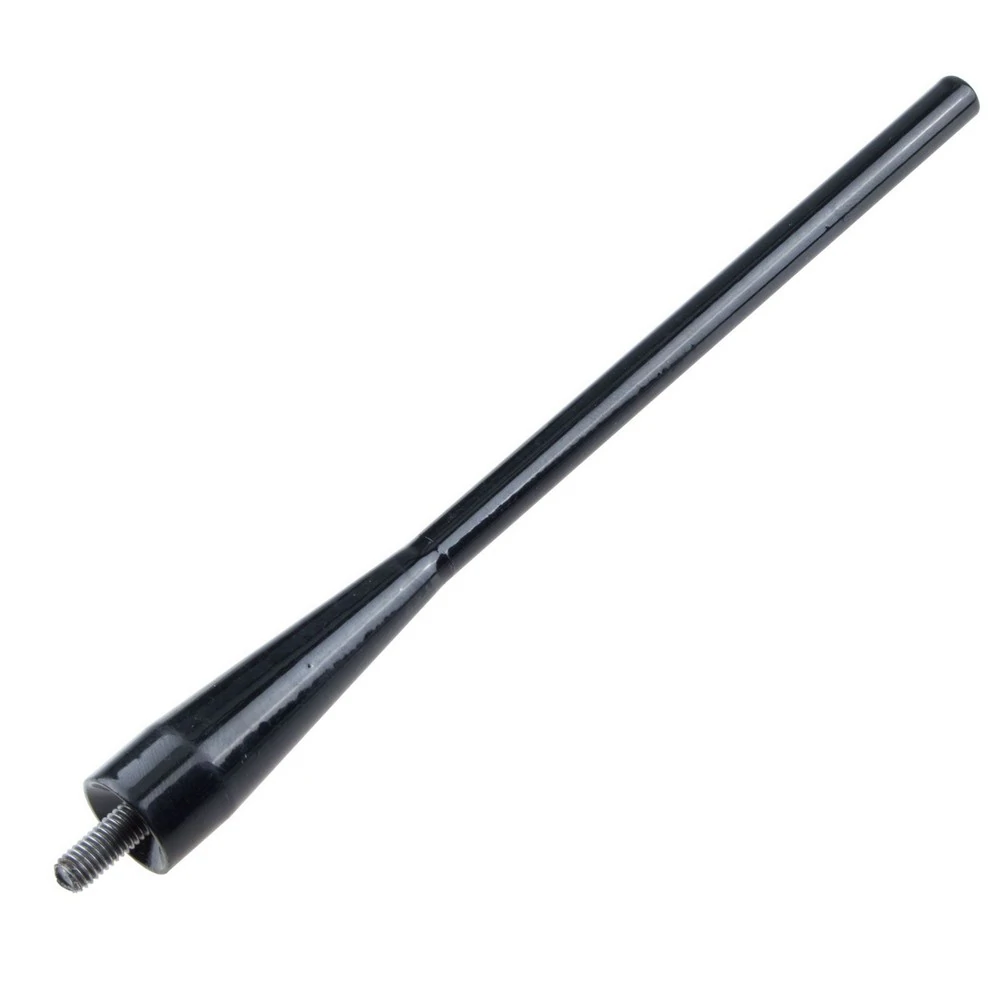 Haste de Antena Stalone Curta 150mm/Rosca 5mm Preta - SHEK PARTS 01047