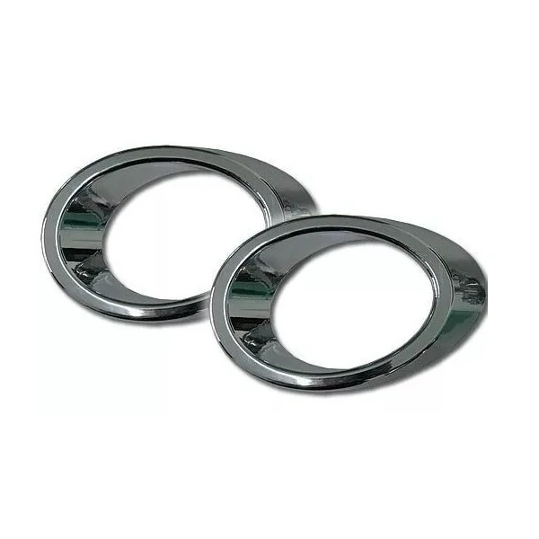 Aplique do Farol de Milha (Par) FORD KA Cromado - SHEK PARTS 018001