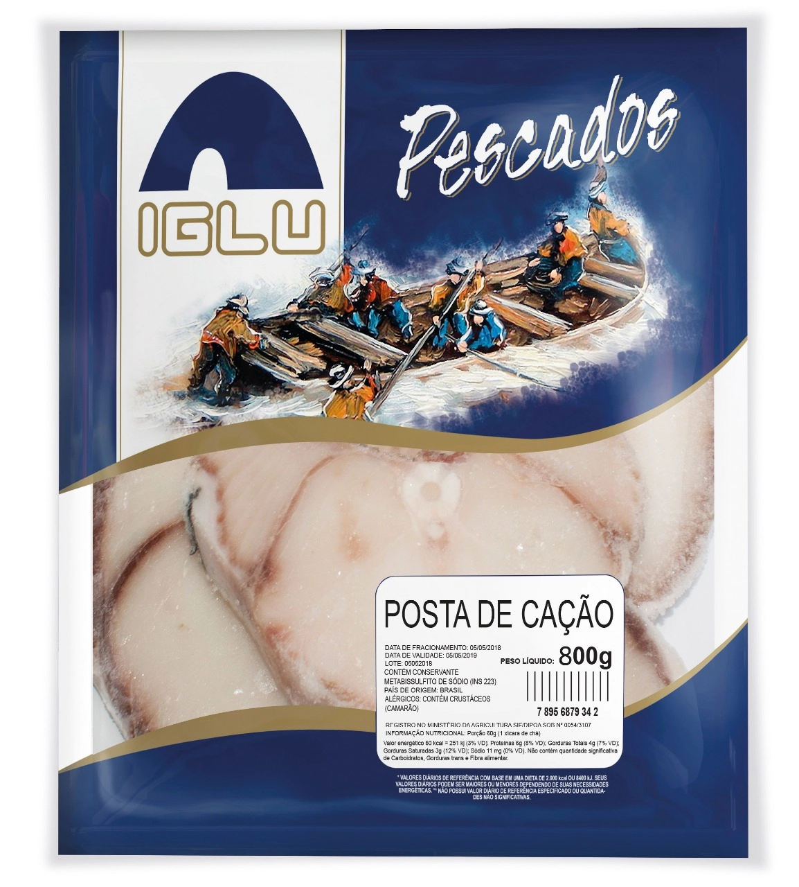 Cacao Iglu S Pele 800gr