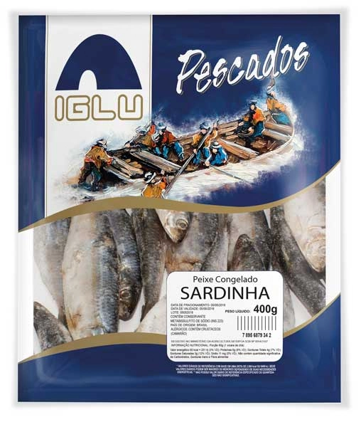 Sardinha Iglu Eviscerada