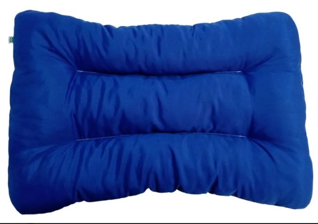 Almofada Arteiro 41x63 Azul Royal Chumbo