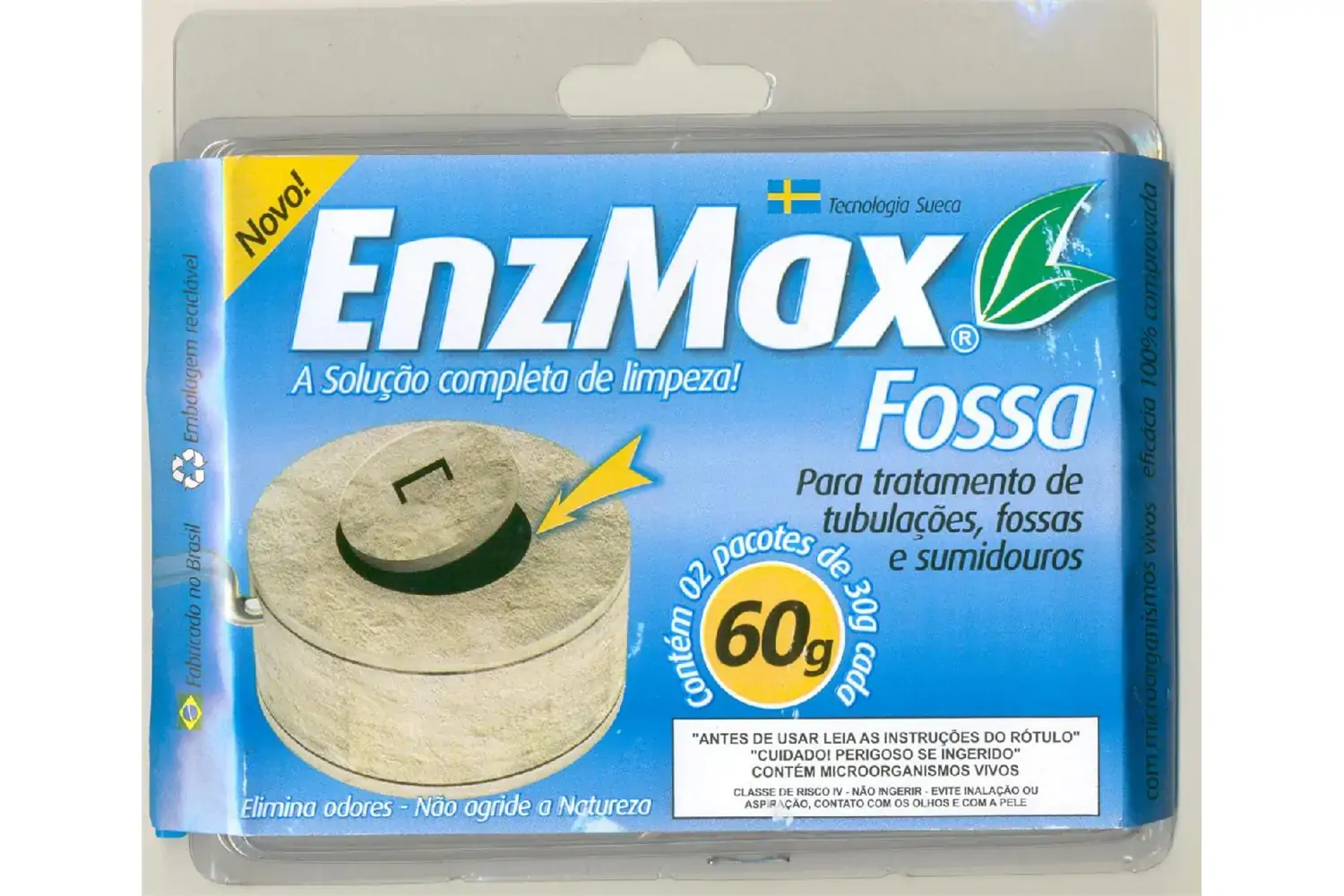 Elimin.odores Enzmax P/fossa 60gr