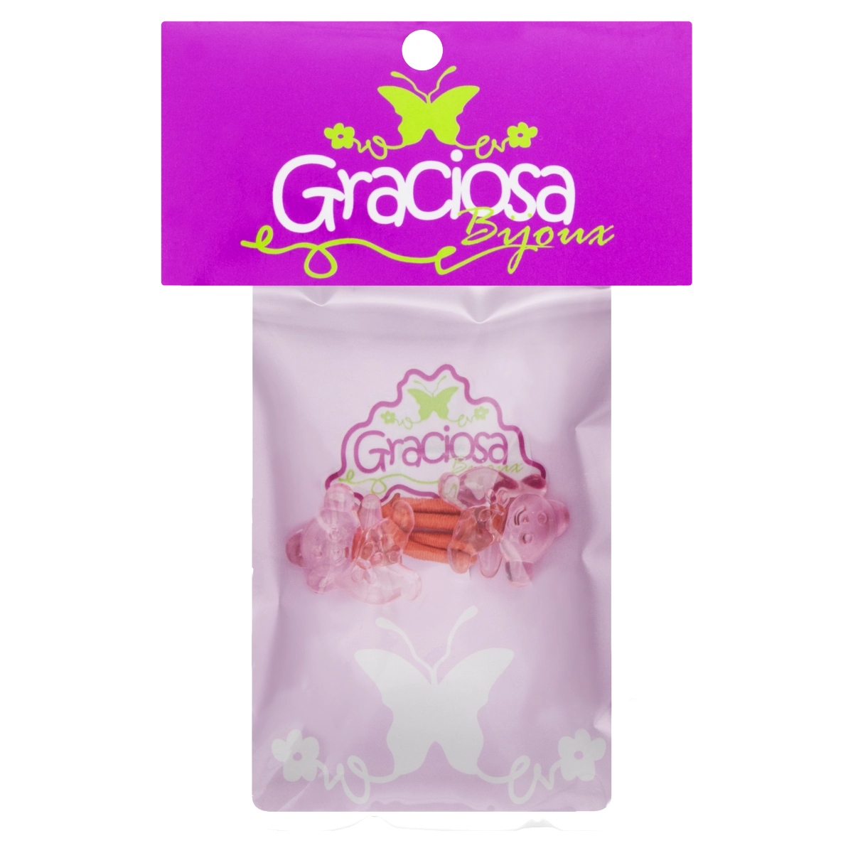 Amarrador Infantil Graciosa Bijoux Lilás
