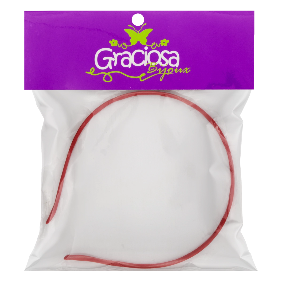 Tiara Infantil Vermelha Graciosa Bijoux Lilás