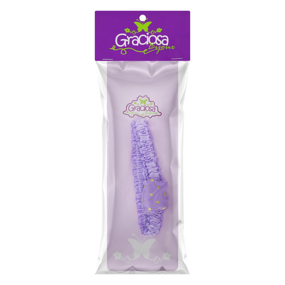 Faixa Infantil Graciosa Bijoux Lilás