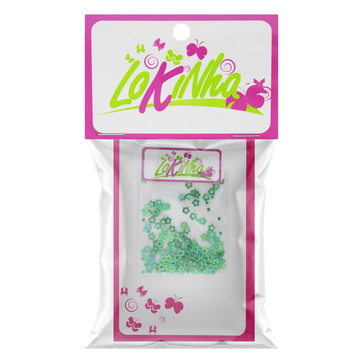 Strass De Unha Lokinha Pink