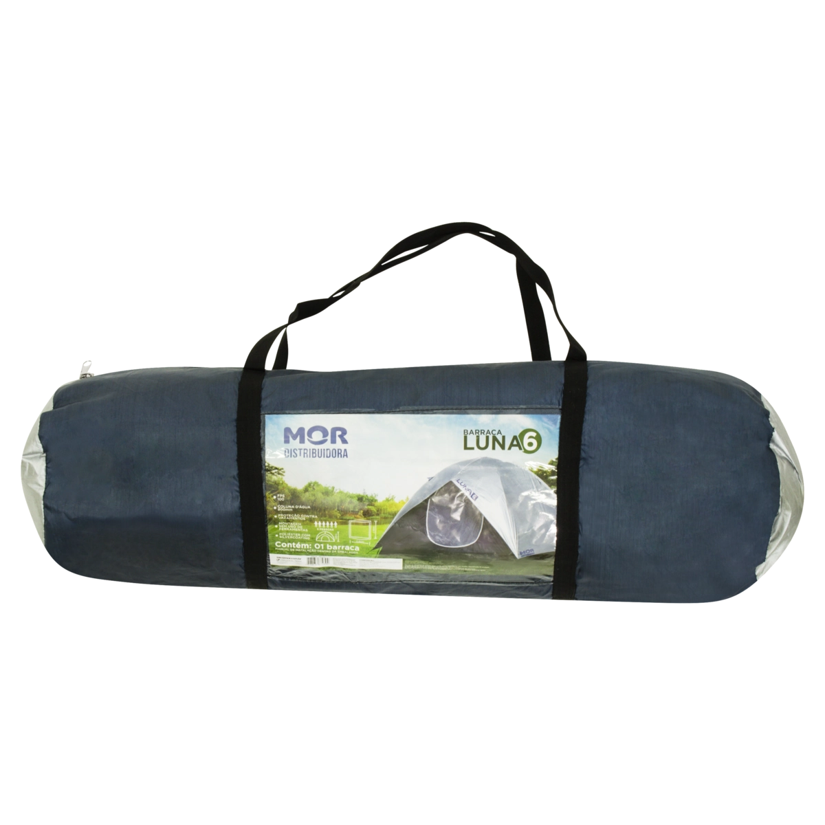 Barraca Camping Luna 6 Pessoas Mor 2,60 X 2,60