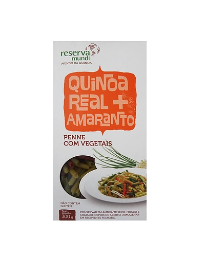 Mundo Da Quinoa Penne Tric Quinoa/amaran 300g