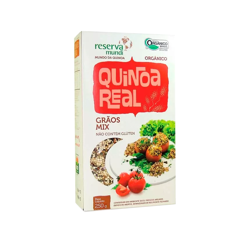 Quinoa Grao Mix Org 200g Mundo Da Quinua