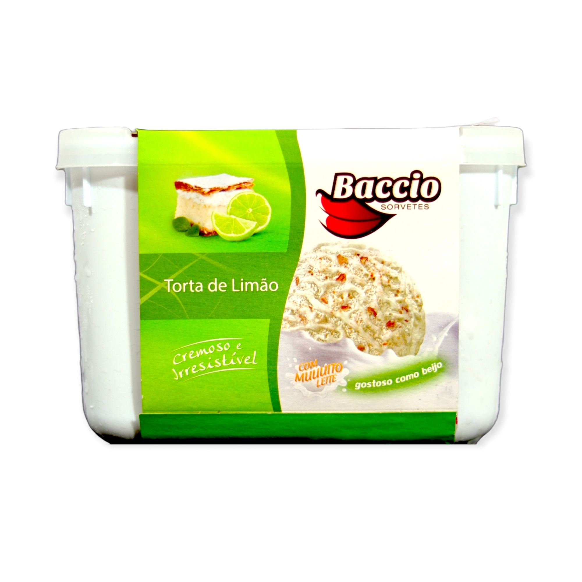 Sorvete Baccio 2l Torta De Limao