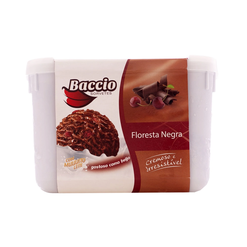 Sorvete Baccio 2l Floresta Negra