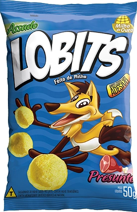 Salgadinho Lobits Presunto
