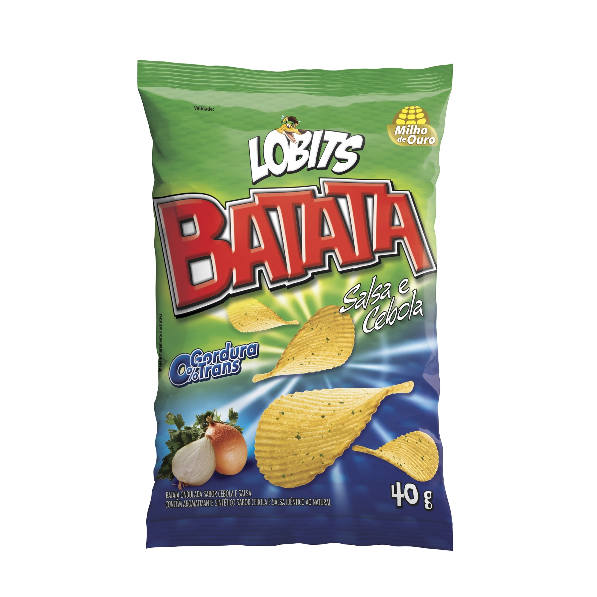 Batata Lobits Cebola/salsa