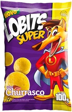 Salgadinho Lobits 100g Churrasco