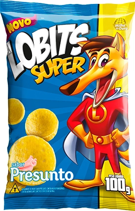 Salgadinho Lobits 100g Presunto