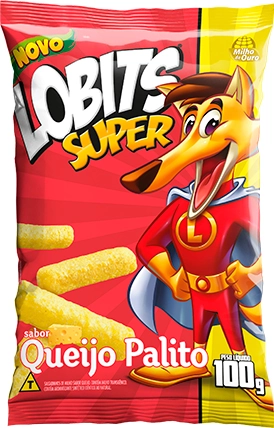 Salgadinho Lobits 100g Queijo