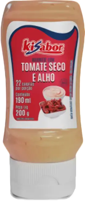 Kisabor Tomate Seco E Alho Bisnaga