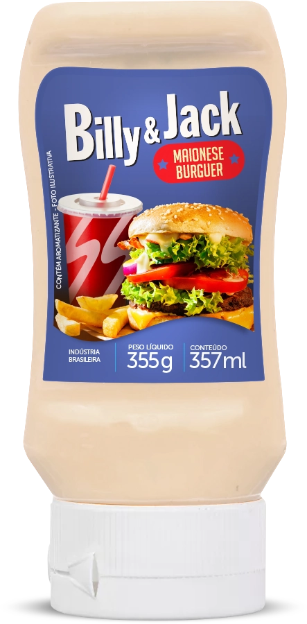 Maionese Billy Jack 355g Burger