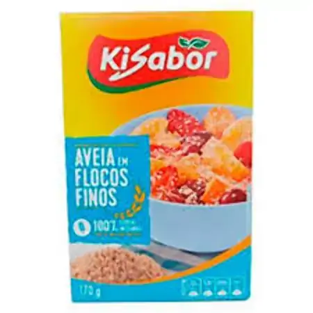 Aveia Kisabor Flocos Finos 170g