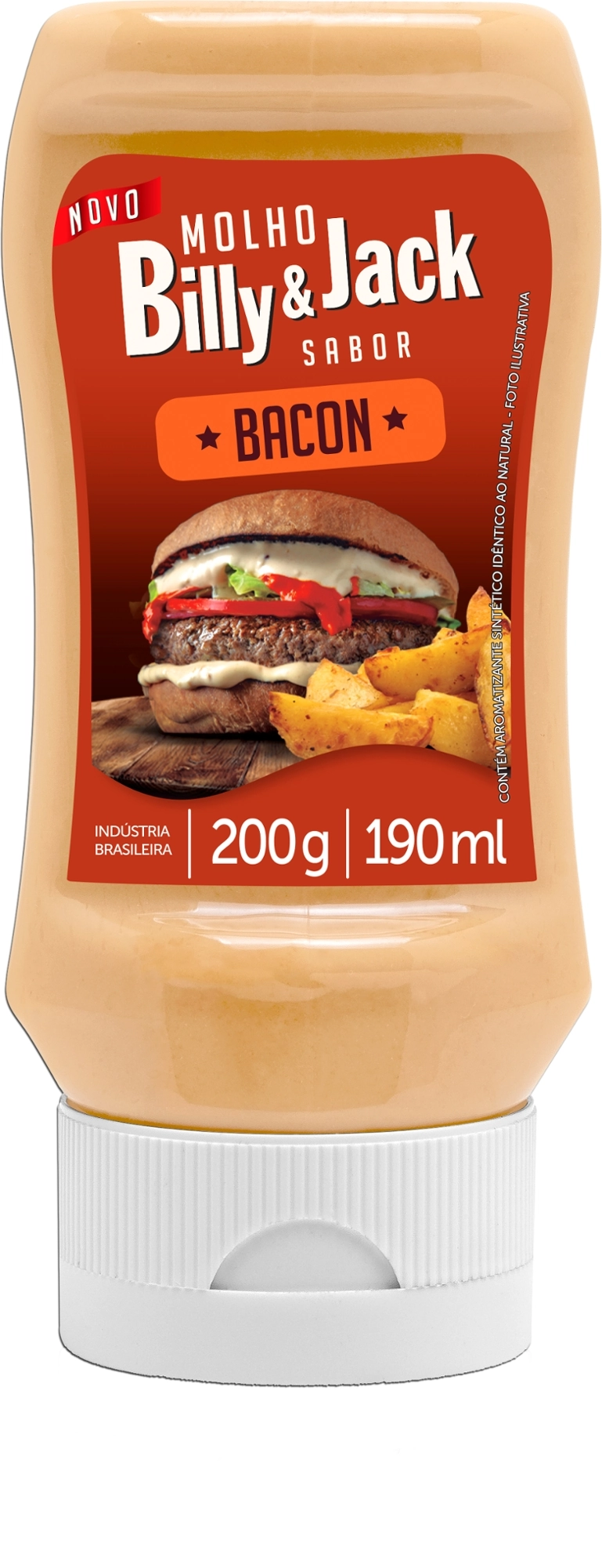 Molho Kisabor 200g Billy Jack Bacon
