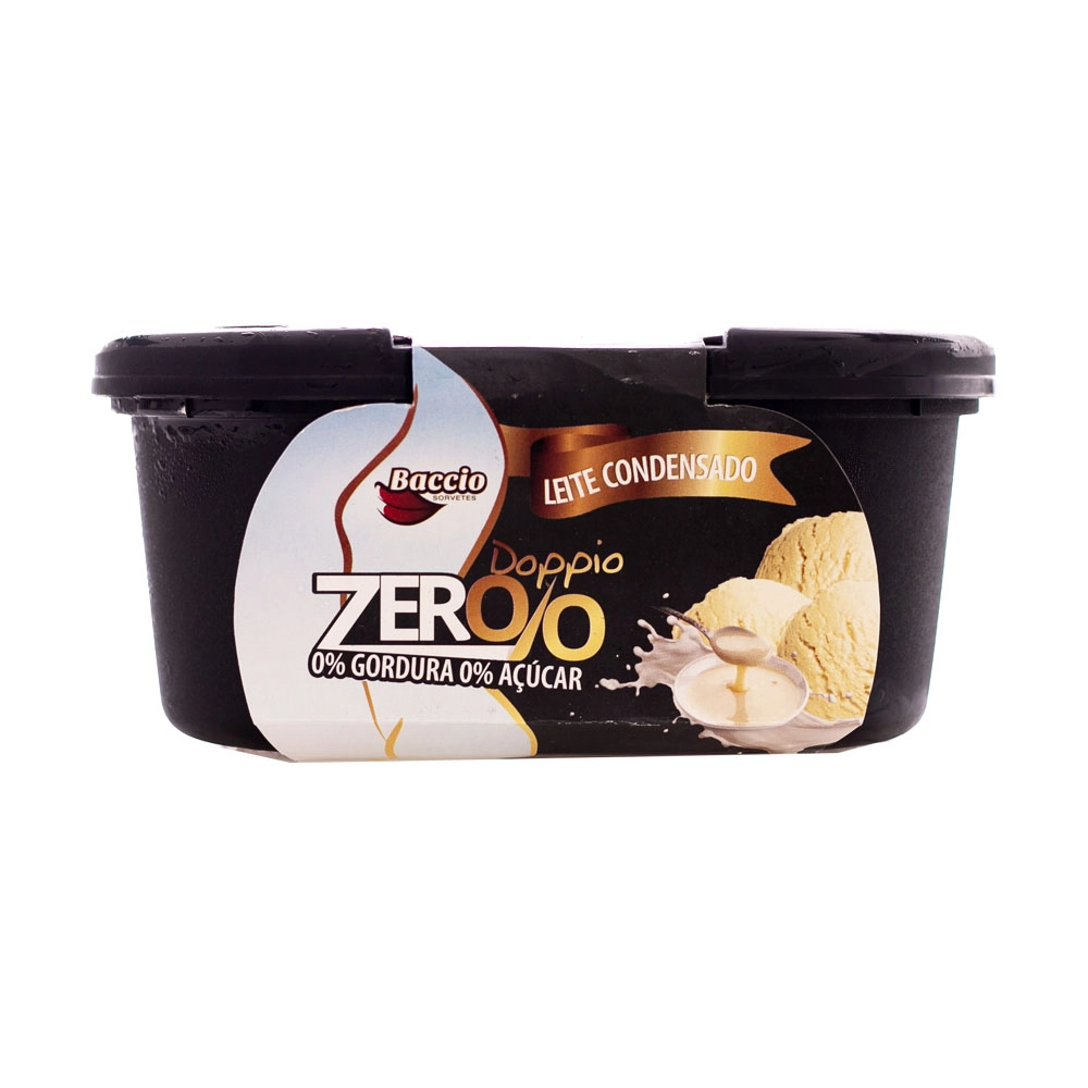 Sorvete Baccio 1l Zero Leite Condensado