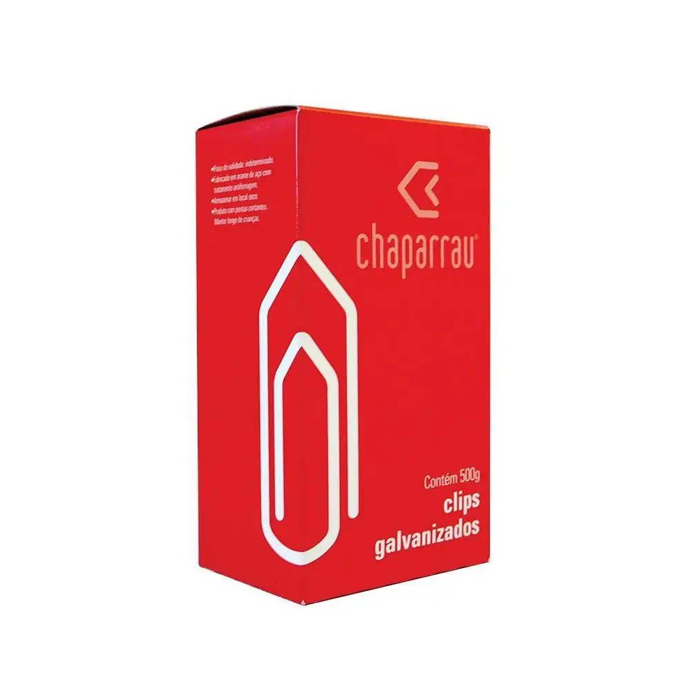 Consumo Clips Chaparrau Galv C/500