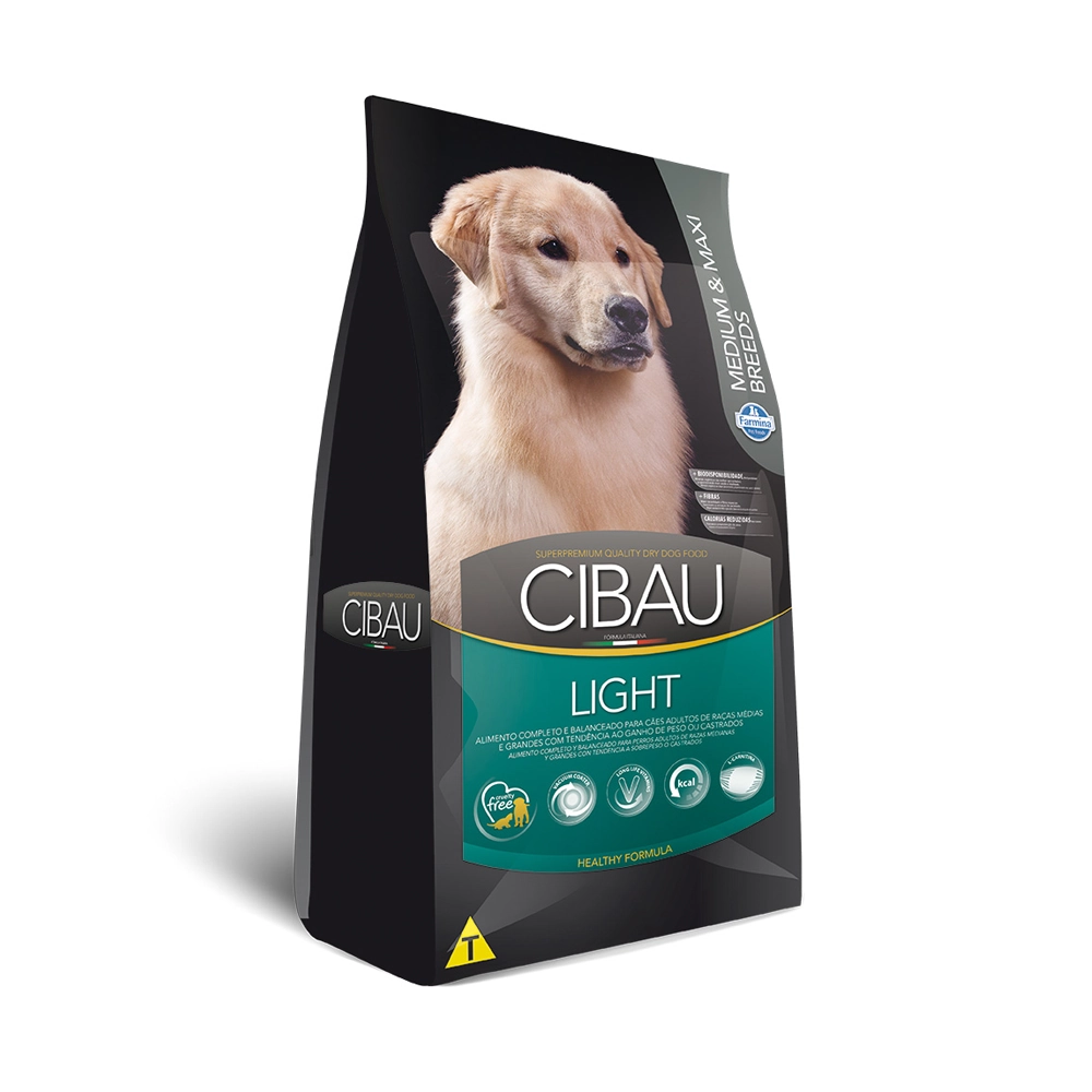 Ração Cibau Medium Maxi Light Para Cães Adultos De Raças Médias E Grandes