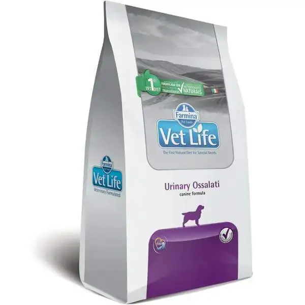 Ração Vet Life Urinary Ossalati Para Cães Adultos