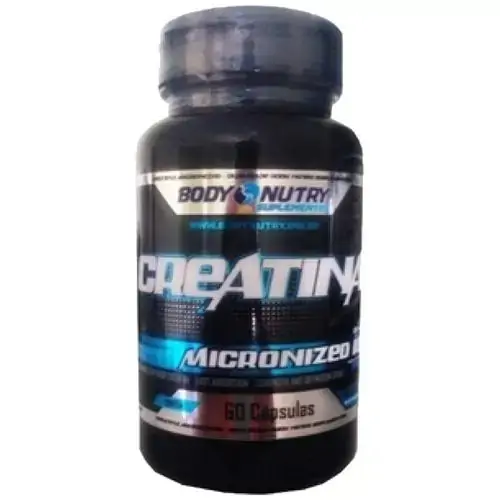 Creatina Micronizada 60 Cápsulas Body Nutry