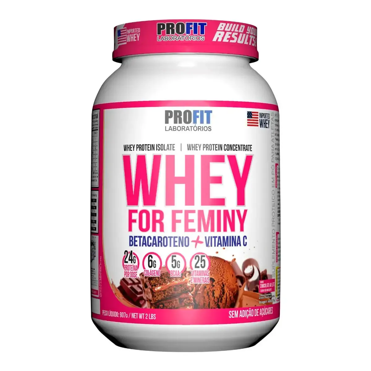 Whey For Femeny Sabor Choco Prolev
