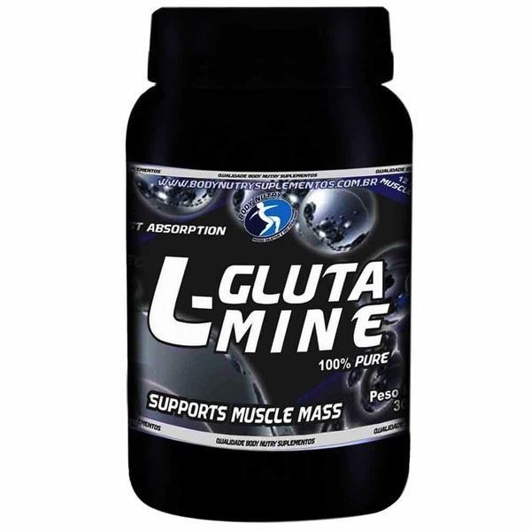 Esportivo Body Nutry L Glutamine Pote Pó 300 Gramas