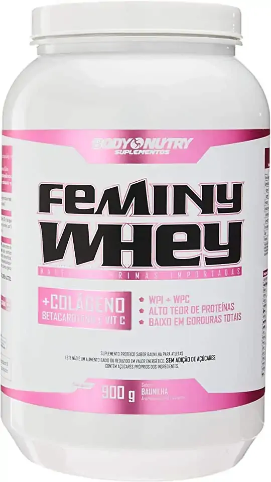 Total Feminy Whey Com Colágeno Body Nutry