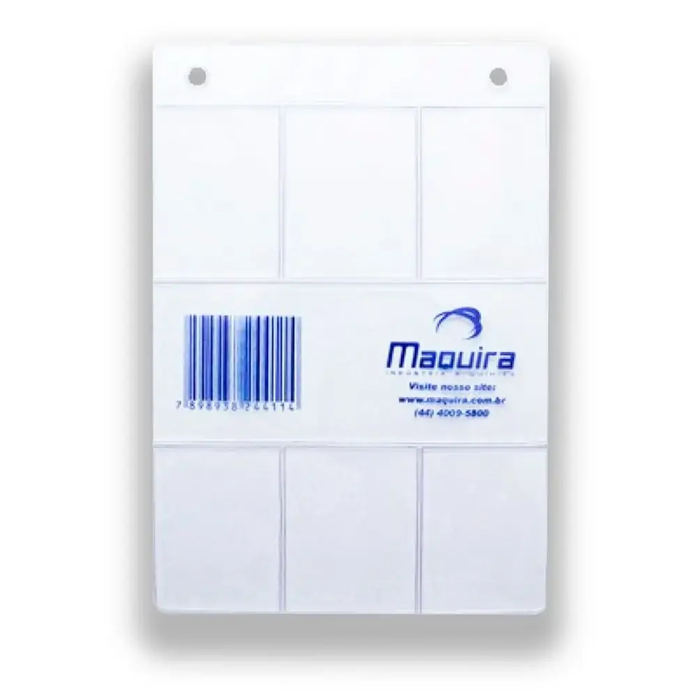 Cartão Plástico para Raio X 6 furos - Maquira - 25.9918