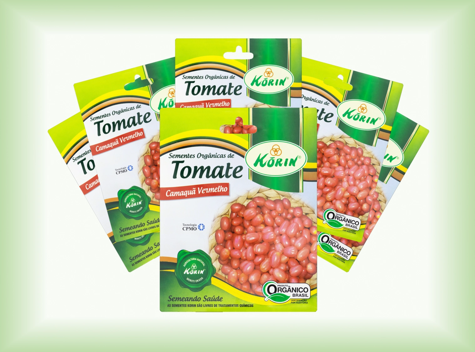Sementes De Tomate Camaquã Vermelho Orgânicas Korin Envelope 0,1g