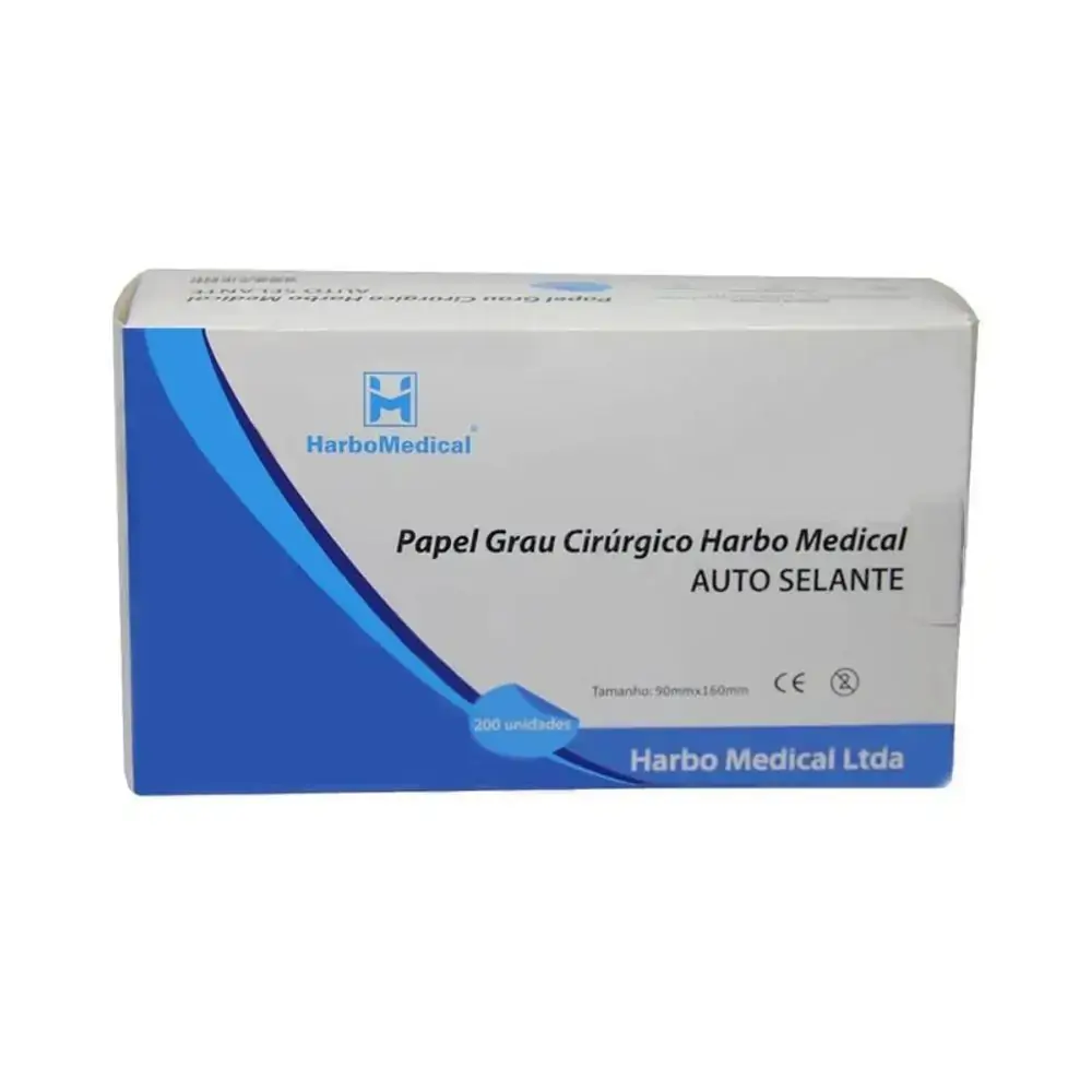 Papel Grau Cirúrgico Auto-Selante 150mm x 270mm - Harbo Medical - 26.1792