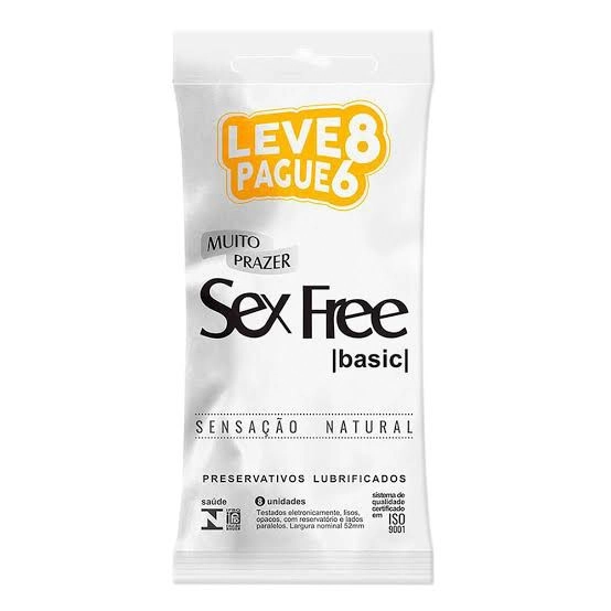 Preservativo Sex Free Lv8pg6 Basic