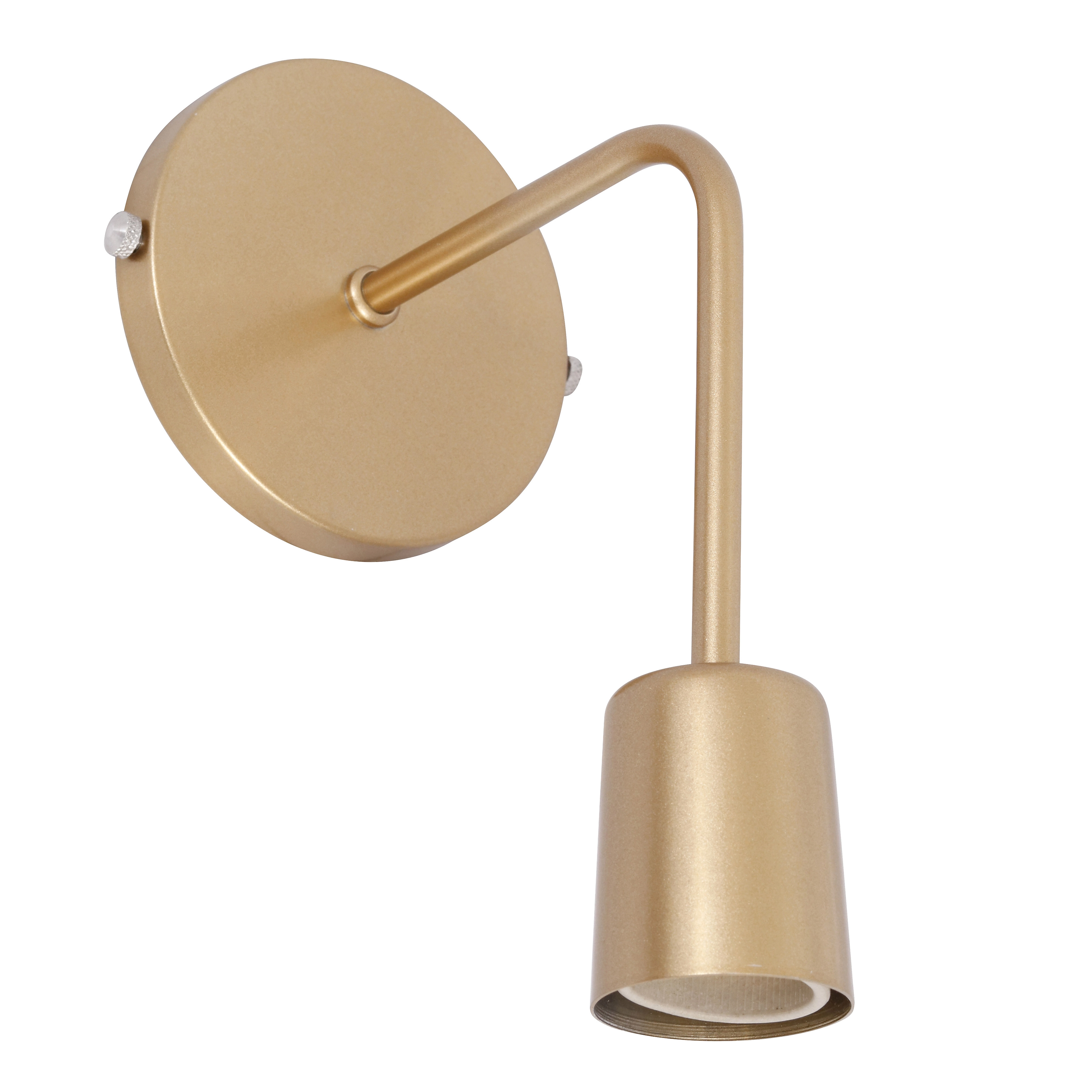 Arandela de Parede Interna IP20 Single Luz Vita Amarela
