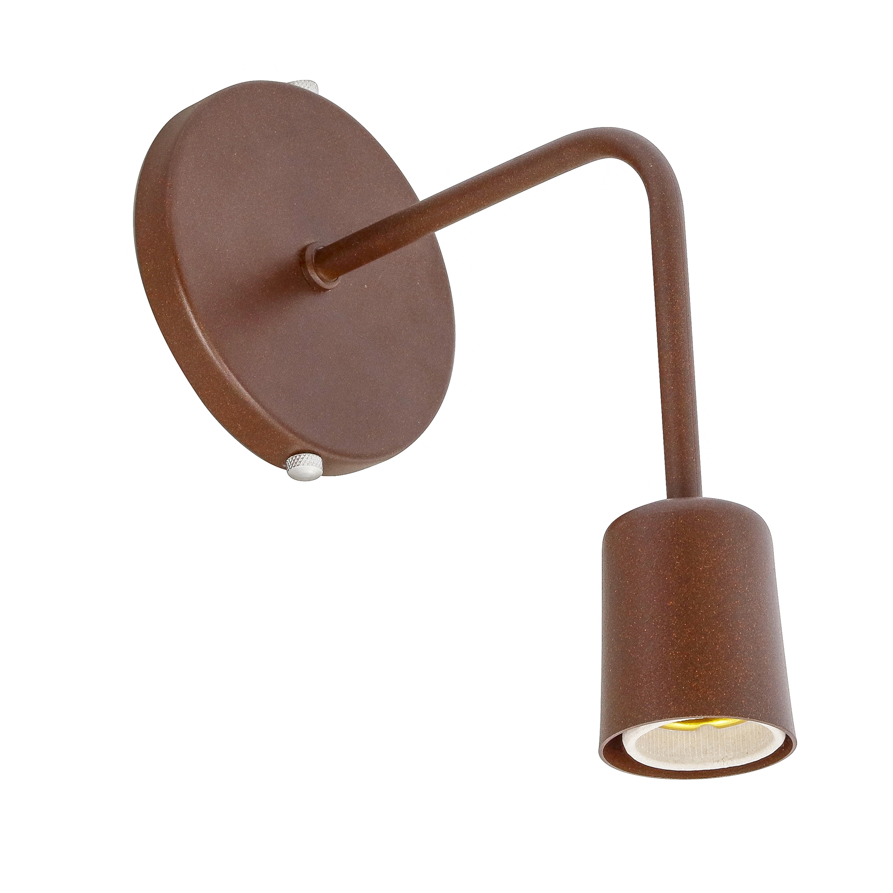 Arandela de Parede Interna IP20 Single Luz Vita Marrom