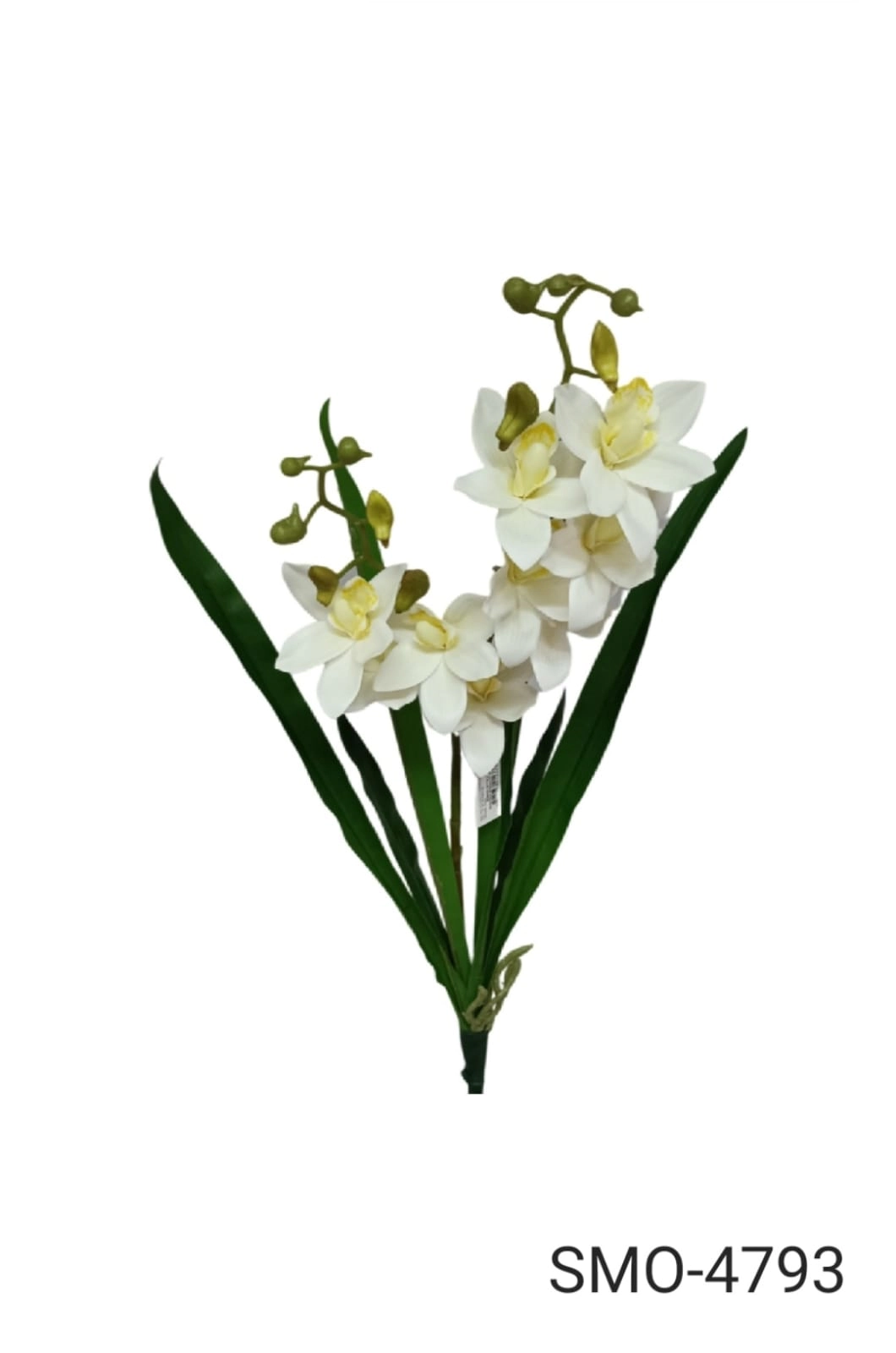 Orquidea Branca 3d 62cm Smo 4793 Smo
